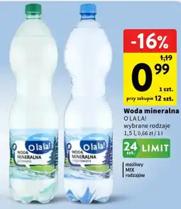 Intermarche Woda mineralna O LA LA! oferta