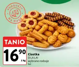 Intermarche Ciastka O LA LA! wybrane rodzaje oferta
