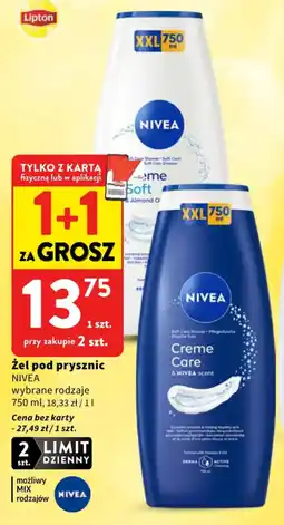Intermarche Żel pod prysznic NIVEA oferta