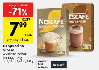 Cappuccino NESCAFE wybrane rodzaje