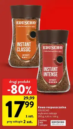 Intermarche Kawa rozpuszczalna EDUSCHO oferta