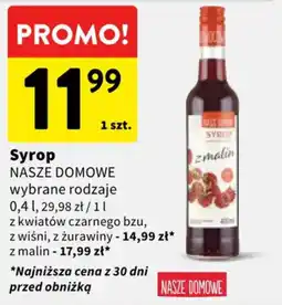 Intermarche Syrop NASZE DOMOWE oferta