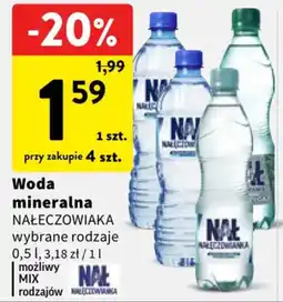 Intermarche Woda mineralna NAŁECZOWIANKA oferta