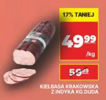Kiełbasa Krakowska z Indyka KG.DUDA