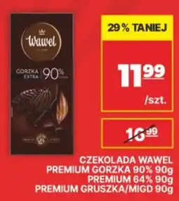 API MARKET Czekolada Wawel Premium Gorzka 90% oferta