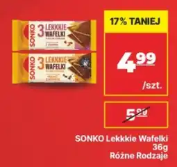 API MARKET SONKO Lekkkie Wafelki oferta