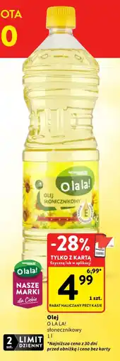 Intermarche Olej słonecznikowy O l a l a! oferta