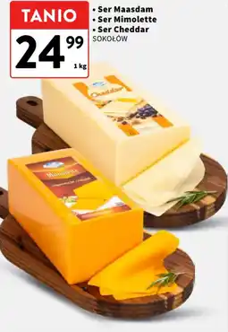 Intermarche Ser Maasdam, Ser Mimolette, Ser Cheddar oferta