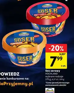 Intermarche Sos serowy Hochland oferta