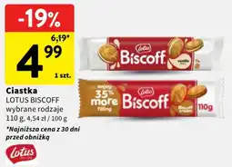 Intermarche Ciastka LOTUS BISCOFF oferta