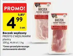 Intermarche Boczek wędzony oferta