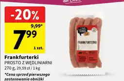 Intermarche Frankfurterki PROSTO Z WĘDLINIARNI oferta