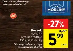 Intermarche Boczek MORLINY wybrane rodzaje oferta
