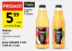 Intermarche Nektar CAPPY wybrane rodzaje oferta
