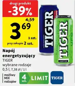 Intermarche Napój energetyzujący Tiger oferta