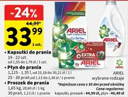 Intermarche Kapsułki do prania Ariel oferta
