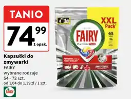 Intermarche Kapsułki do zmywarki Fairy oferta
