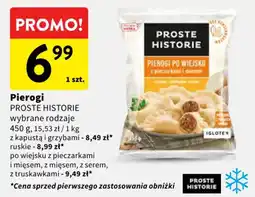 Intermarche Pierogi PROSTE HISTORIE oferta