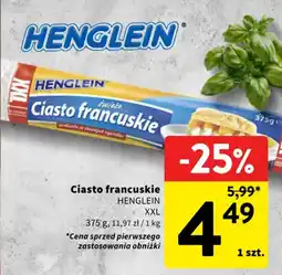 Intermarche Ciasto francuskie HENGLEIN XXL oferta