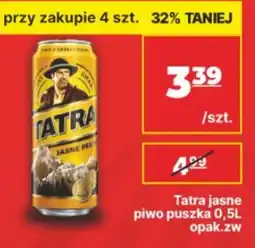 API MARKET Tatra Jasne Piwo oferta