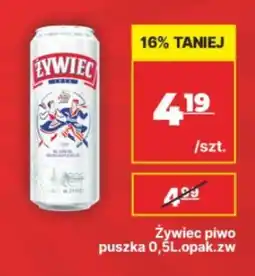 API MARKET Żywiec piwo oferta