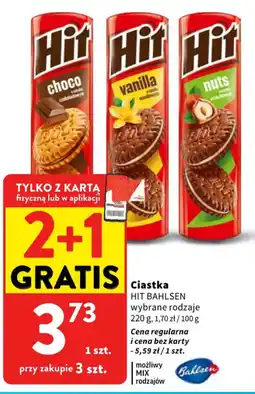 Intermarche Ciastka HIT BAHLSSEN oferta