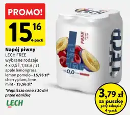 Intermarche Napój piwny LECH FREE oferta