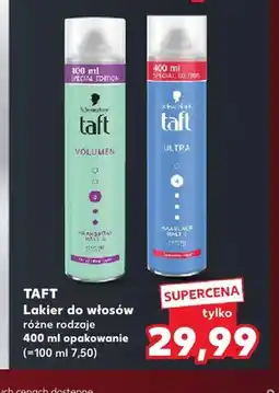Kaufland Lakier do włosów Taft oferta