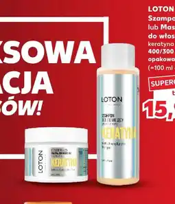 Kaufland Szampon do włosów keratyna Loton oferta