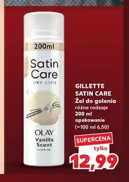 Kaufland Żel do golenia Gillette Satin Care oferta