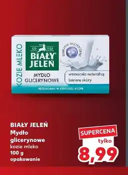 Kaufland Mydło glicerynowe kozie mleko Biały Jeleń oferta