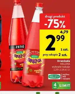 Intermarche Oranżada Hellena Zero oferta