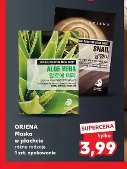 Kaufland Maska w płachcie Orjena oferta