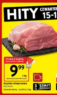 Intermarche Szynka wieprzowa bez kości oferta
