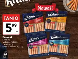 Intermarche Parówki z szynki Krakus oferta