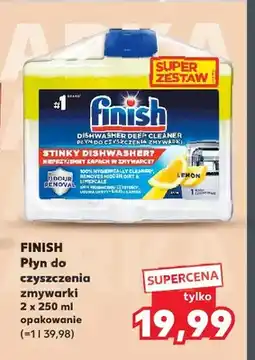 Kaufland Płyn do czyszczenia zmywarki Finish 2-pak oferta