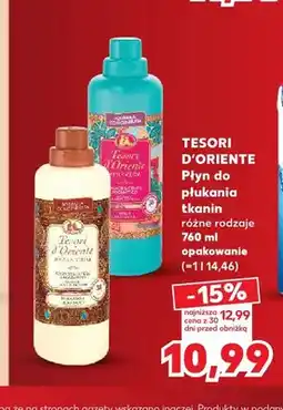 Kaufland Płyn do płukania tkanin Tesori d'Oriente Byzantium oferta