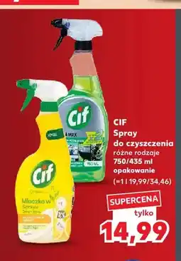 Kaufland Spray do czyszczenia Cif oferta