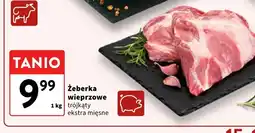 Intermarche Żeberka wieprzowe trójkąty ekstra mięsne oferta