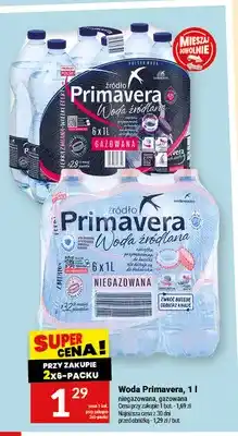 Twój Market Woda niegazowana Primavera oferta