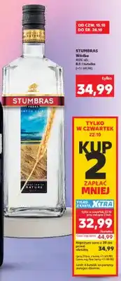 Kaufland Wódka Stumbras 40% alk oferta