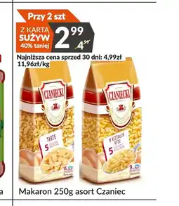 Sużyw Makaron Czaniecki oferta