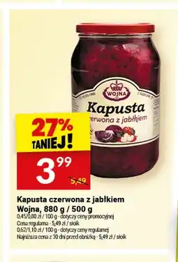 Twój Market Kapusta czerwona z jabłkiem Wojna oferta