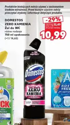 Kaufland Żel do WC Zero Kamienia Domestos oferta