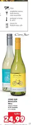 Kaufland Wino białe Cono Sur Bicicleta Sauvignon Blanc oferta