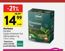 Intermarche Herbata Dilmah Ceylon Premium Tea oferta