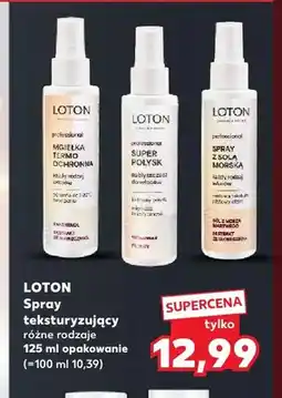 Kaufland Spray teksturyzujący Loton oferta