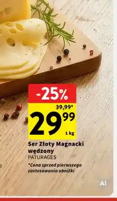 Intermarche Ser Złoty Magnacki wędzony Pâturages oferta