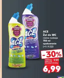 Kaufland Żel do WC Ace oferta