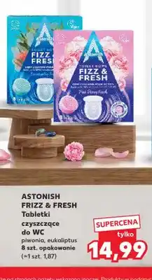 Kaufland Tabletki czyszczące do WC Frizz & Fresh piwonia Astonish oferta
